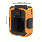 NNETM Portable Waist Fan Rechargeable Cooling Power Bank