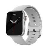 NNEOBA Smart Watch with Wireless Charging & Bluetooth Calls (Grey)