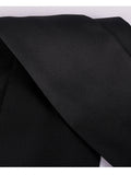 Medieval Priest Role-Play Costume – Long-Sleeve Black Monk Robe