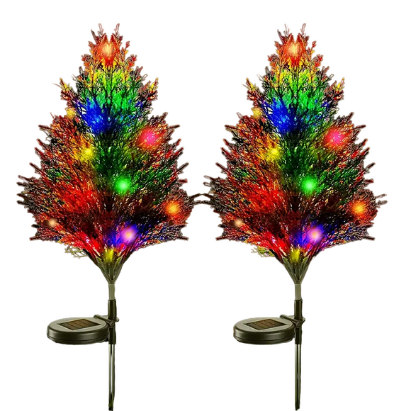 NNETM Twinkling Solar Christmas Tree Lights: A Festive Duo
