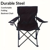 NNETM Camping Chair with Portable Steel Frame