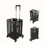 NNETM Foldable Storage Cart with Wheels