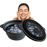NNETM Collapsible Silicone Ice Bath Basin