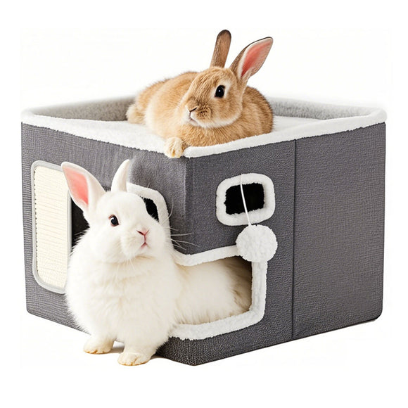NNETM Multi-Level Hideaway Bed for Small Pets