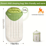 NNETM Portable Synthetic Fiber Sleeping Bag for Camping