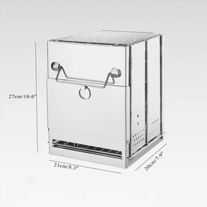NNETM Unleash the Flavor of the Outdoors with Our Folding Wood Stove