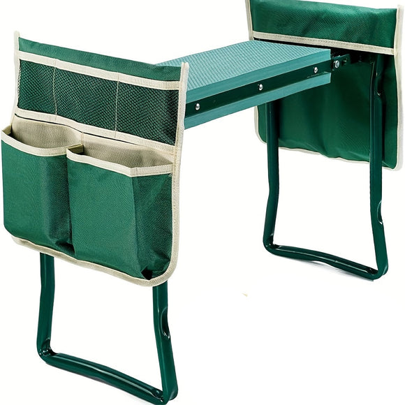 NNETM Garden Kneeling Chair with Cushion and Tool Bag