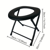NNETM Foldable Portable Toilet for Outdoor Universal Use