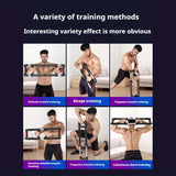NNETM Versatile Fitness Push Bar & Chest Expander(Black)
