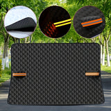 NNETM Extra Large Magnetic Car Windshield Sunshade Cover