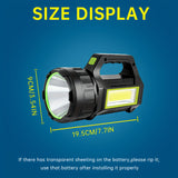 NNETM Solar Multi-Functional Flashlight Camping Lamp