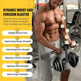 Iron Wrist and Forearm Strengthener Muscle Training Bar