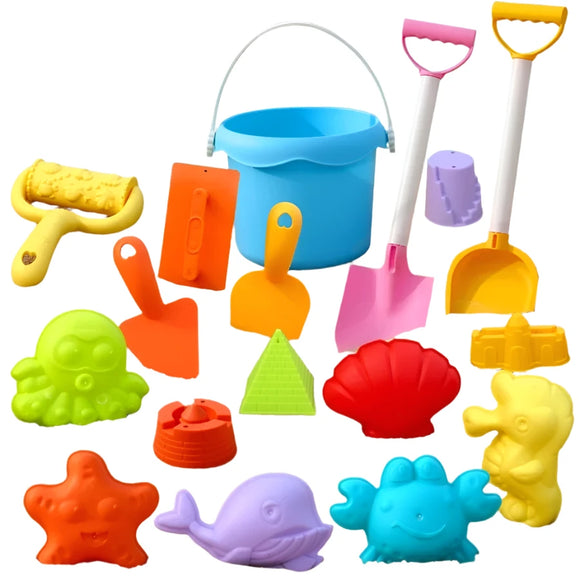 NNEOBA Children's Beach Toy Set (17 pcs)