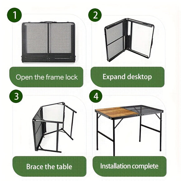 NNETM Picnic Table with Aluminum Hardwood