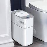 NNETM 15L Smart Touchless Trash Can – Automatic Sensor Bin with Lid