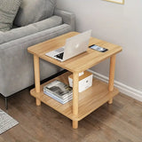 NNETM Nature-Inspired Wooden End Table