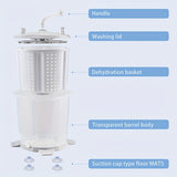 NNETM Manual Laundry Machine Hand Crank