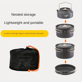 NNETM Outdoor Camping Cookware Set (12 pcs)