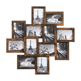 NNETM 12-Piece Photo Collage Frame Set – Wall Gallery Frames for 4×6 Photos