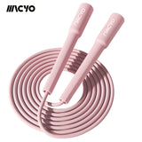 MACYO Lightweight Jump Rope - 5mm Matte PVC, Adjustable Tangle-Free & Kink-Free, Speed Rope for Men & Women, Home Fitness Cardio Workouts & Endurance Training, Black, Durable & Comfortable Grip, Home Workout Equipment | Sleek Black Rope | Smooth Texture R