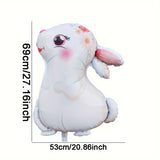NNETM 1pc Rabbit Balloon for Party Decor