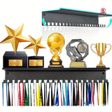 NNETM Iron Medal Display Rack Sports Wall Hanger