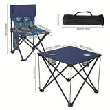 NNETM Outdoor Folding Table and Chairs Set (3pcs)