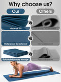 NNETM Thick EVA Anti-Slip Yoga Mat for Fitness (3mm)