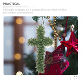 NNEOBA Wreath Form Iron Cross Frame  3-Piece