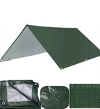 NNEOBA Large Waterproof Camping Tarp Outdoor Sun Shelter (Green)