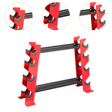 NNEOBA 4 Tier Dumbbell Rack for Home Gym