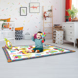 NNEDPE Fiesta Kids Baby Activity Playmat to Bag with Musical Rattle