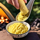 NNETM Stainless Steel Ginger Grater Spoon