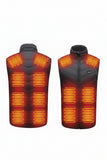 NNETM Heated Vest for Men (Large) – USB Rechargeable Smart Jacket with 15 Heating Zones