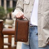 NNETM Combination Lock Clutch Wallet