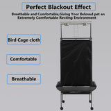 NNETM Magnetic Bird Cage Cover Windproof Warm Shield