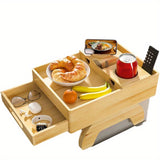 NNETM 7-in-1 Sofa Cup Holder with Armrest Tray