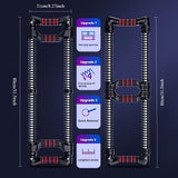 NNETM Push-Up Bar & Chest Expander Set – Portable Spring Resistance Workout Equipment