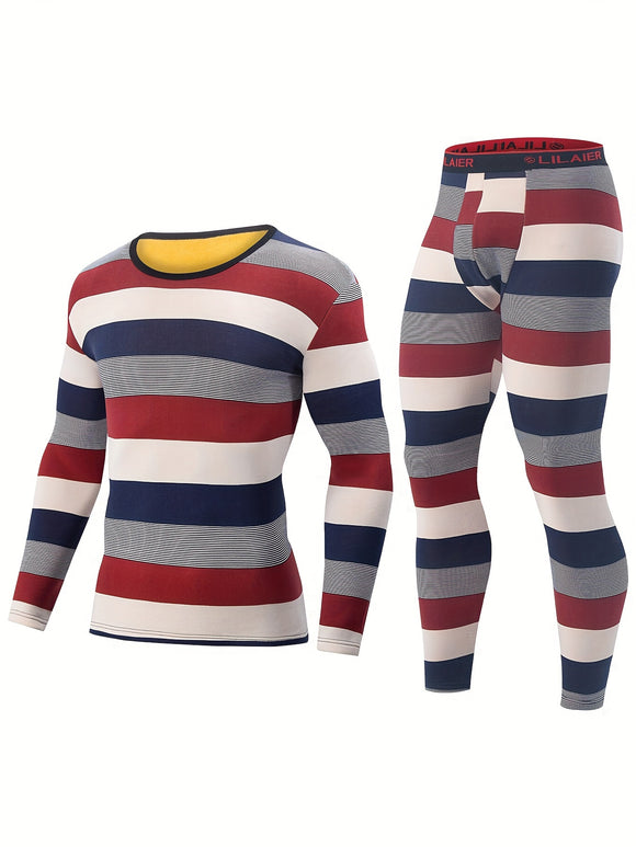 NNETM Men's Winter Thermal Ski Underwear Set (4PCS)