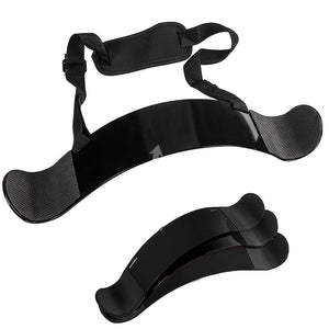 NNETM Arm Blaster Strength Trainer for Biceps & Triceps Support