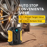 NNETM Air Compressor Pump Portable Digital Tire Inflator