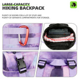 NNETM Hiking Backpack Large Capacity Daypack