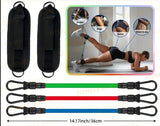 NNETM 5pcs TPE Ankle Resistance Bands - Leg & Hip Training Essentials