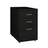 Levede 3 Drawer Office Drawers Cabinet Black-1910113086099034112