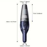 NNETM Portable Handheld Vacuum Cleaner – Rechargeable Mini Cleaner for Home & Car