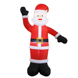 NNEOBA 1.8M Inflatable Santa Claus with LED Lights