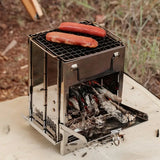 NNETM Unleash the Flavor of the Outdoors with Our Folding Wood Stove
