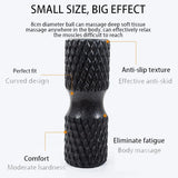 NNETM Fitness Foam Roller Yoga Block for Muscle Relief (Black)