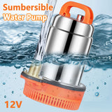 NNETM Submersible Water Pump with 3000L/H Stainless Steel
