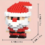 Santa Claus Christmas Building Block Toy Mini DIY